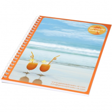Logo trade advertising products picture of: Desk-Mate® A5 notebook synthetic cover